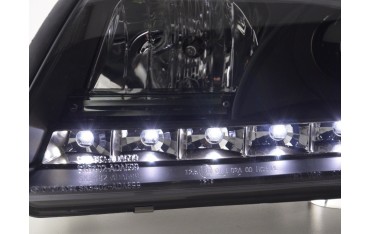 Daylight headlight LED DRL look Audi A6 type 4B 97 01 black