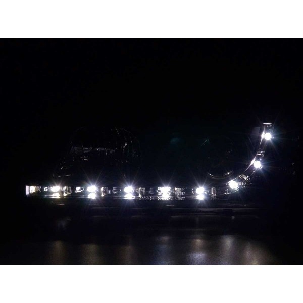 Daylight headlight LED DRL look BMW 3 series Coupe Cabrio type E36 92 98 black