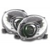 Daylight headlight LED DRL look Fiat 500 07 chrome