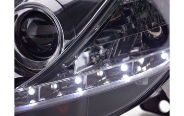 Daylight headlight LED DRL look Fiat Grande Punto type 199 05 08 chrome