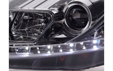 Daylight headlight LED DRL look Fiat Grande Punto type 199 05 08 chrome