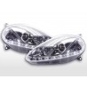 Daylight headlight LED DRL look Fiat Grande Punto type 199 08 chrome