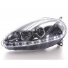 Daylight headlight LED DRL look Fiat Grande Punto type 199 08 chrome