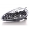 Daylight headlight LED DRL look Fiat Grande Punto type 199 08 chrome