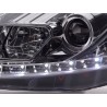 Daylight headlight LED DRL look Fiat Grande Punto type 199 08 chrome