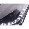 Daylight headlight LED DRL look Ford Focus 3 4 5 door 01 04 black