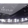 Daylight headlight LED DRL look Ford Focus 3 4 5 door 01 04 black