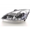 Daylight headlight LED DRL look Ford Focus 3 4 5 door 98 01 chrome