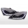 Daylight headlight LED DRL look Ford Focus 3 4 5 door 98 01 black