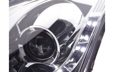 Daylight headlight LED DRL look Ford Focus 3 4 5 door 98 01 chrome