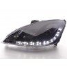 Daylight headlight LED DRL look Ford Focus 3 4 5 door 98 01 black