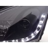 Daylight headlight LED DRL look Ford Focus 3 4 5 door 98 01 black