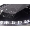 Daylight headlight LED DRL look Ford Focus 3 4 5 door 98 01 black