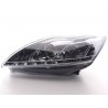 Daylight headlight LED DRL look Ford Focus 3 5 door 08 chrome