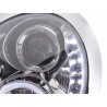Daylight headlight LED DRL look Mini Cooper type R50 01 06 chrome