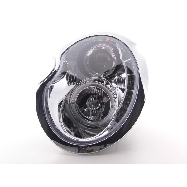 Daylight headlight LED DRL look Mini Cooper type R50 01 06 chrome