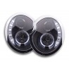 Daylight headlight LED DRL look Mini Cooper type R50 01 06 black