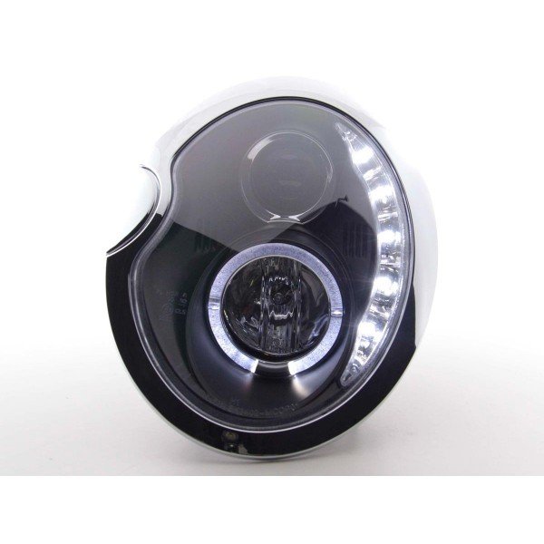 Daylight headlight LED DRL look Mini Cooper type R50 01 06 black