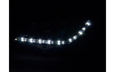 Daylight headlight LED DRL look Opel Astra G 98 03 chrome