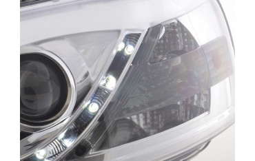 Daylight headlight LED DRL look Opel Astra G 98 03 chrome