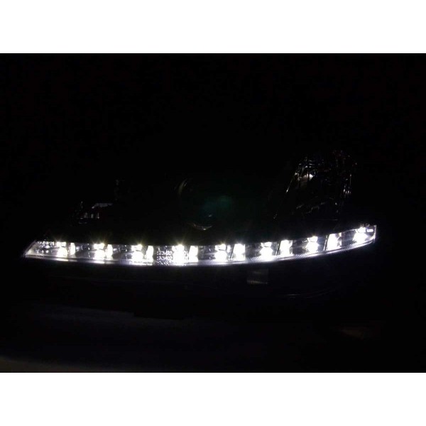 Daylight headlight LED DRL look Opel Corsa C 01 06 black