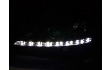 Daylight headlight LED DRL look Opel Corsa C 01 06 black