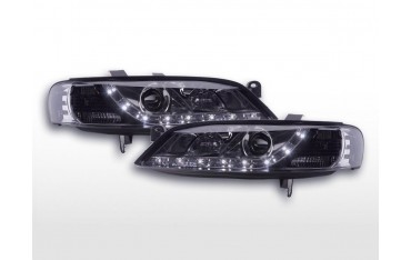 Daylight headlight LED DRL look Opel Vectra B 96 99 chrome