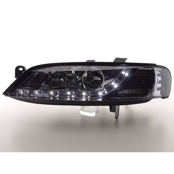 Daylight headlight LED DRL look Opel Vectra B 96 99 chrome