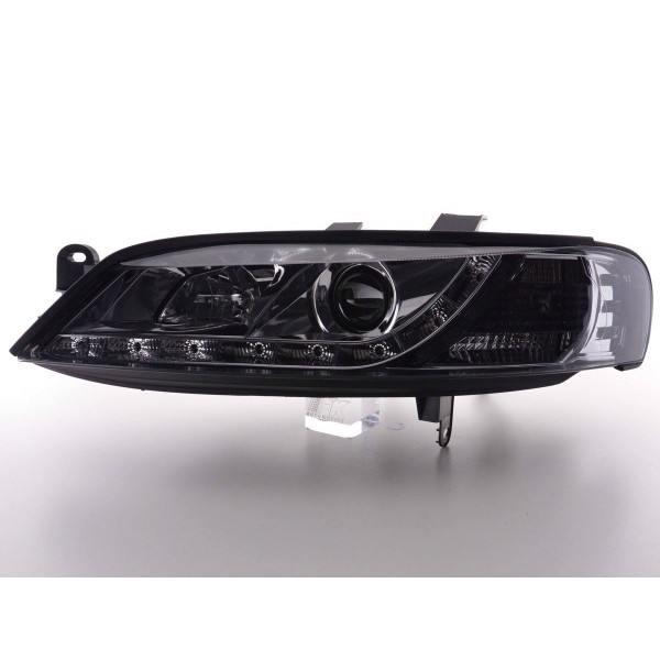 Daylight headlight LED DRL look Opel Vectra B 96 99 chrome
