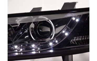 Daylight headlight LED DRL look Opel Vectra B 96 99 chrome