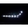 Daylight headlight LED DRL look Opel Vectra B 96 99 black