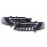 Daylight headlight LED DRL look Opel Vectra B 99 02 black