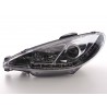Daylight headlight LED DRL look Peugeot 206 98 chrome