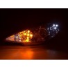 Daylight headlight LED DRL look Peugeot 206 98 05 chrome