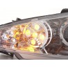 Daylight headlight LED DRL look Peugeot 206 98 05 chrome