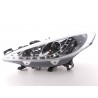 Daylight headlight LED DRL look Peugeot 207 06 chrome