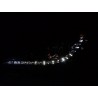 Daylight headlight LED DRL look Peugeot 207 06 chrome