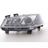 Daylight headlight LED DRL look Renault Megane 2 3 5 door 03 02 06 chrome
