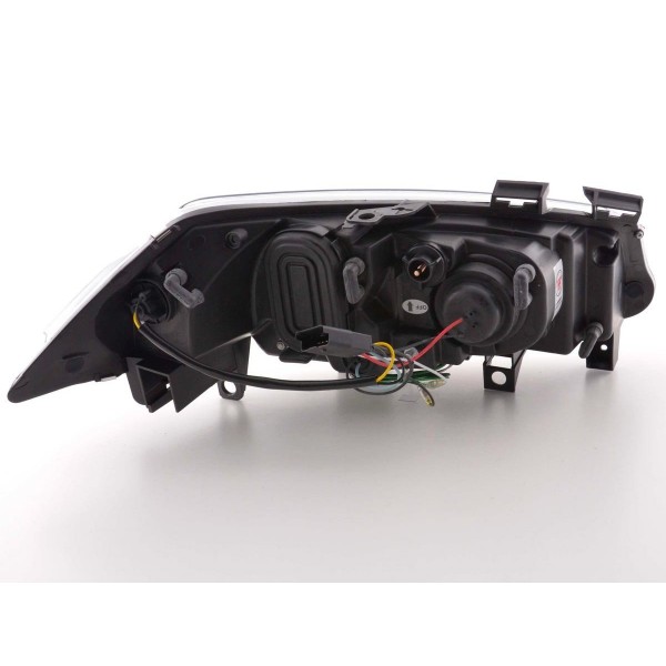 Daylight headlight LED DRL look Renault Megane 2 3 5 door 03 02 06 chrome