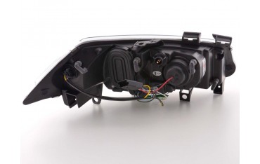 Daylight headlight LED DRL look Renault Megane 2 3 5 door 03 02 06 chrome