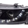 Daylight headlight LED DRL look Seat Leon type 1M 99 05 black