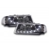 Daylight headlight LED DRL look Skoda Octavia type 1U 01 04 chrome