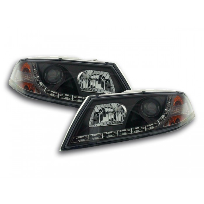 Daylight headlight LED DRL look Skoda Octavia type 1Z 04 08 black