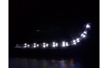 Daylight headlight LED DRL look Skoda Octavia type 1Z 04 08 black