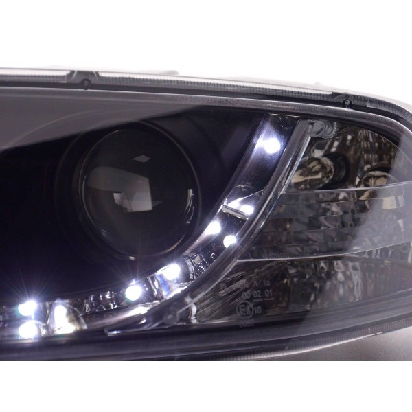 Daylight headlight LED DRL look Skoda Octavia type 1Z 04 08 black