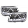 Daylight headlight LED DRL look VW Bora type 1J 99 04 chrome