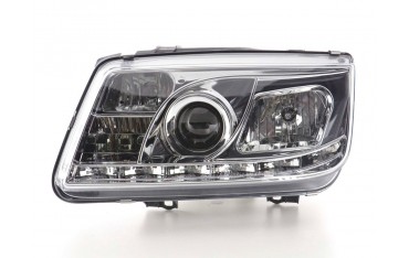 Daylight headlight LED DRL look VW Bora type 1J 99 04 chrome