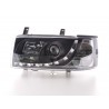 Daylight headlight LED DRL look VW Bus type T4 90 96 black