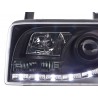 Daylight headlight LED DRL look VW Bus type T4 90 96 black