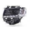 Daylight headlight LED DRL look VW Bus type T4 96 03 black